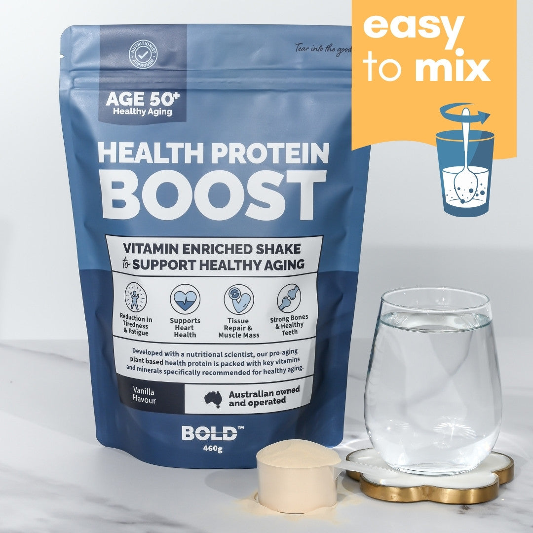Health Protein Boost | Low‑Sugar Plant Protein for Over 50s
