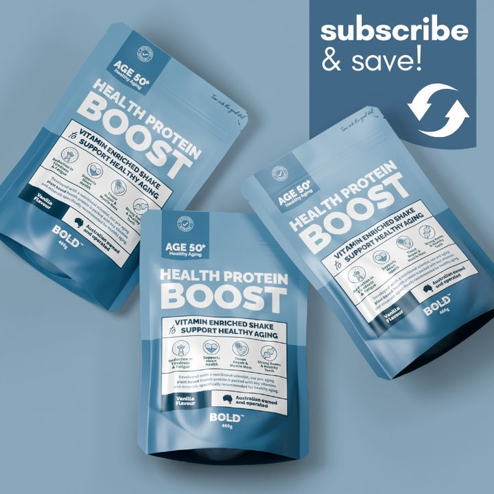 Health Protein Boost | Low‑Sugar Plant Protein for Over 50s