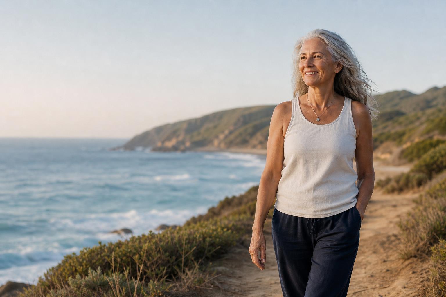 Active adult over 50 living boldly