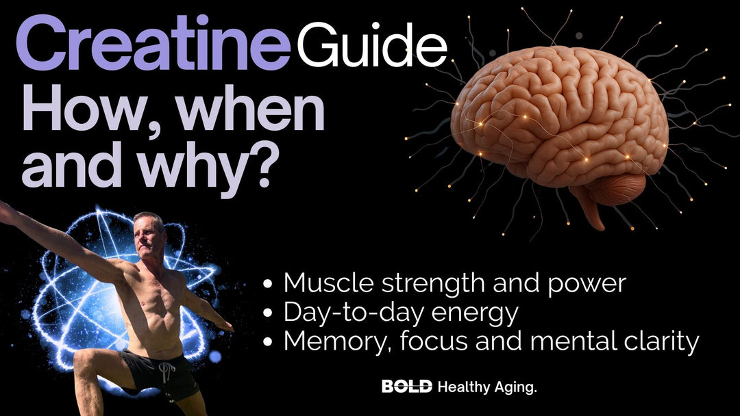 Creatine Australia Guide: Micronised Creatine for Strength, Energy and Brain Health in Your 40s & 50s