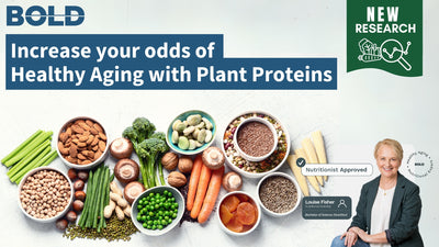 Your best bet. Increase your odds of healthy aging with Plant Proteins.