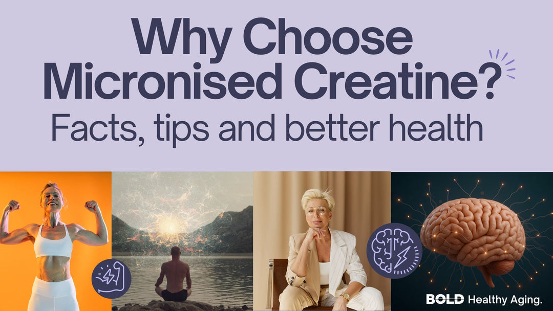 Micronised Creatine for Strength & Brain Health | Thrive in Later Life