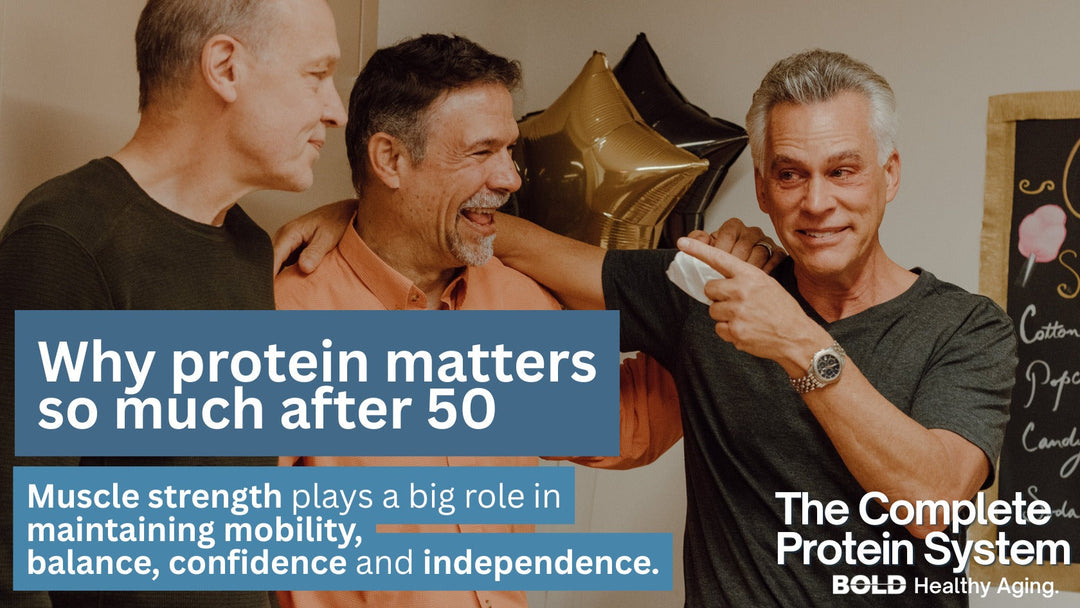 Healthy Ageing for Men: Why Protein Alone Is Not Enough