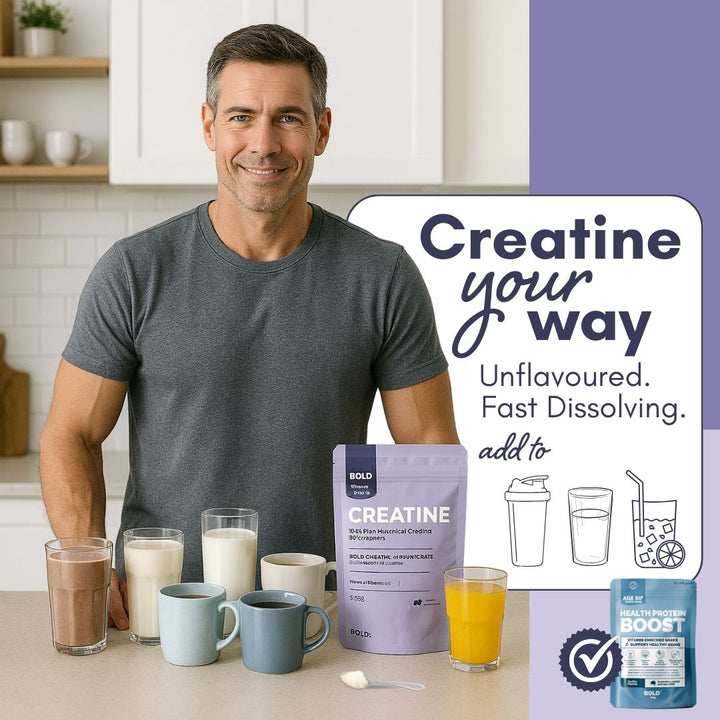 Bold Creatine | 100% Pure Micronised Creatine Monohydrate